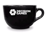 Java Mug with Decision Games logo