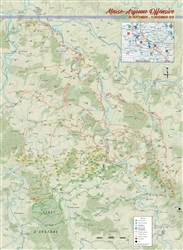 Meuse-Argonne Offensive Map (folded)