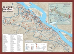 The Battle of Stalingrad Map (unfolded)