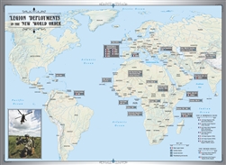 Legion Deployments in the New World Order Map (folded)