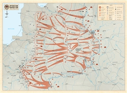 Operation Bagration/Vistula-Oder Operation Map (unfolded)