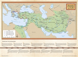 Alexander's Campaigns Map (folded)