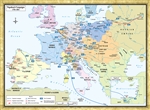 Napoleon's Campaigns Map (folded)