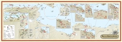 War in North Africa (Desert Fox) Map (folded)