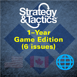 Strategy & Tactics Game Edition Subscription - 1 year, 6 issues (OVERSEAS)