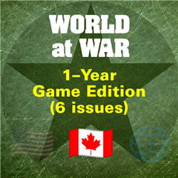 World at War Game Edition Subscription - 1 year, 6 issues (CANADA)